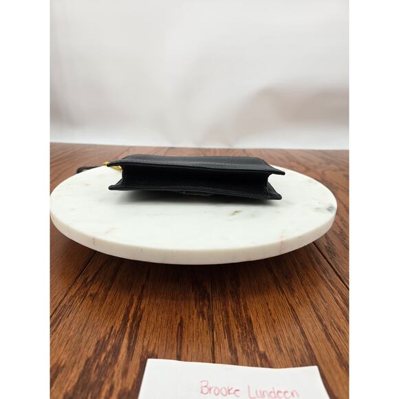 Tory Burch kira Leather Envelope Clutch Chain Crossbody - Picture 7 of 9